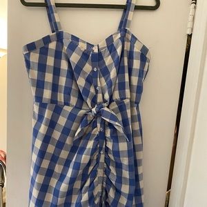 Gingham Likely Dress 100% Cotton